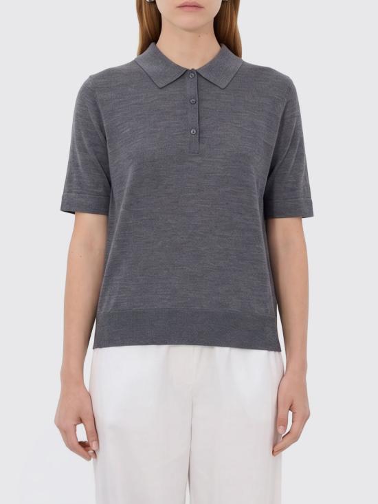 26SS 루루 드 세종 스웨터 MIGO ANTHRACITE MELANGE Grey