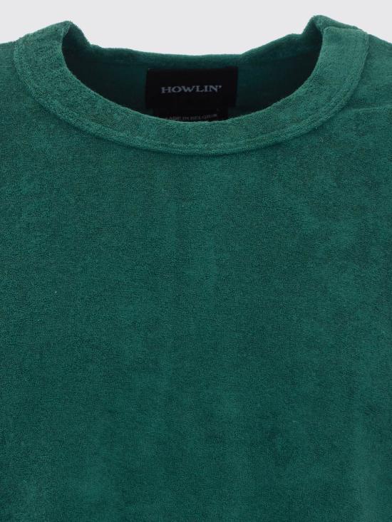 26SS 하울린 반팔 티셔츠 FONS BOXY FIT DESERT Green - HOWLIN