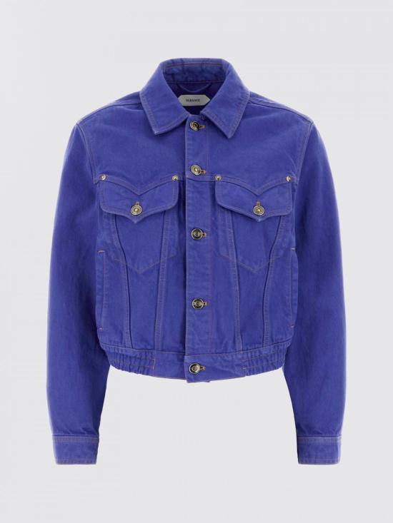 26SS 베르사체 데님 자켓 10245271A17871 1DB10 Blue - VERSACE