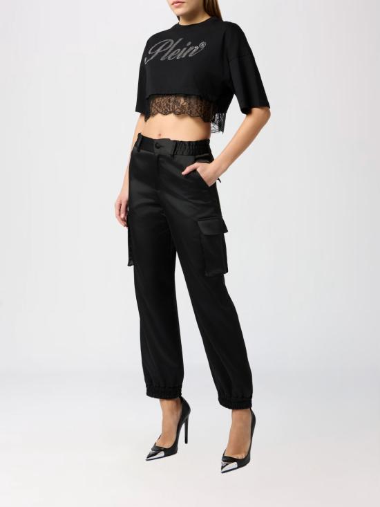 26SS 필립 플레인 반팔 티셔츠 SAFCWTK3890PJY002N 02 Black - PHILIPP PLEIN