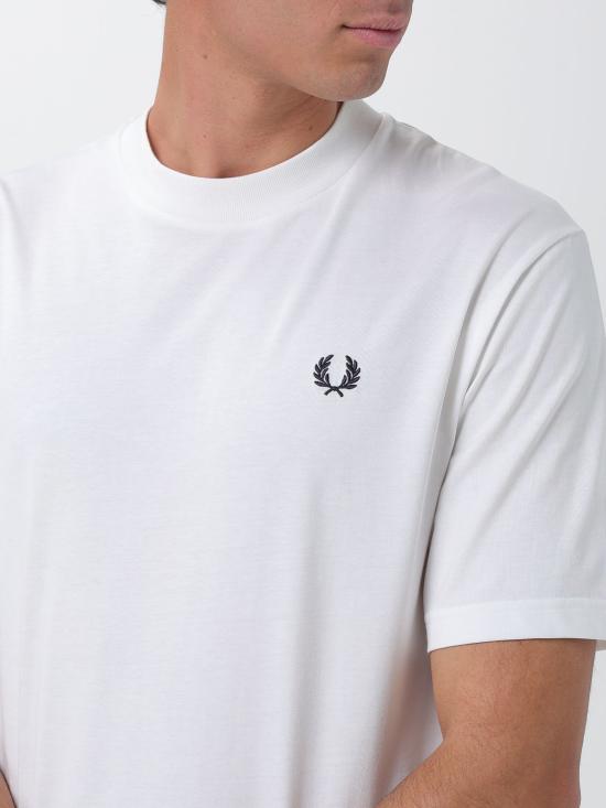 26SS 프레드페리 반팔 티셔츠 M2475 129 White - FRED PERRY