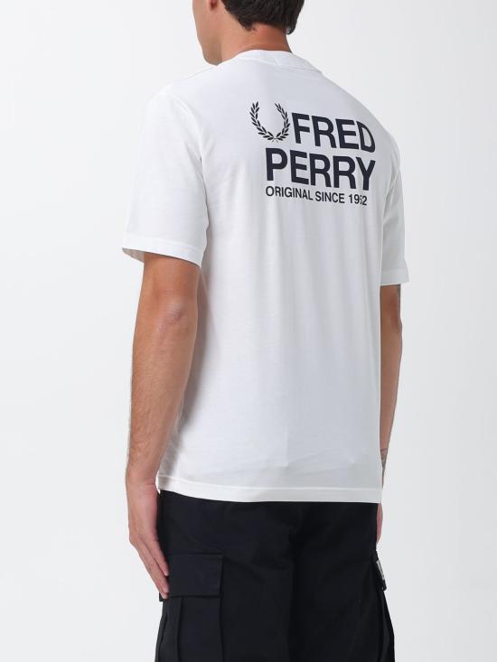 26SS 프레드페리 반팔 티셔츠 M2475 129 White - FRED PERRY