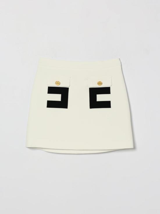 26SS [키즈] 엘리자베타프랜치 스커트 EFGO220GA022 0100 Yellow Cream