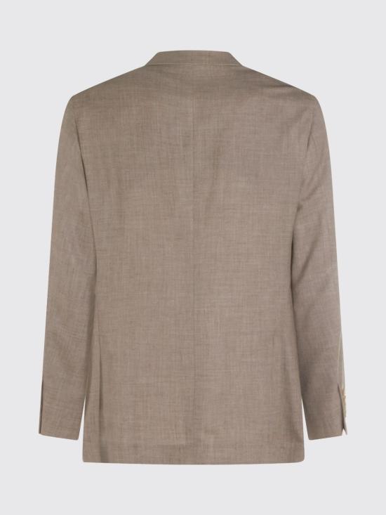26SS 브루넬로 쿠치넬리 수트 자켓 MZ4047BND C040 Beige - BRUNELLO CUCINELLI