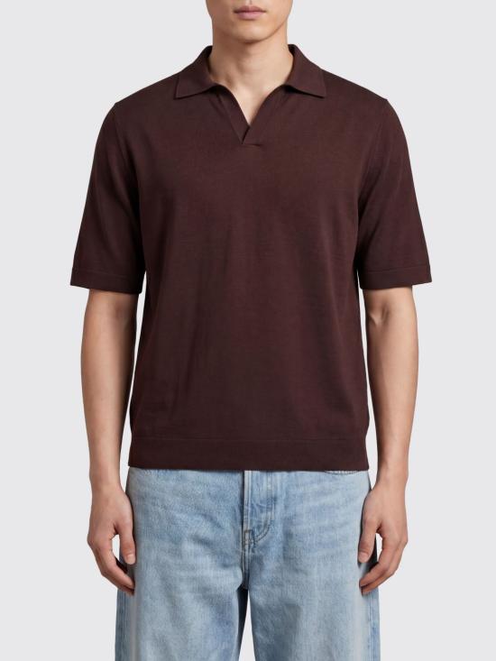 26SS 발렌타인 폴로 티셔츠 B2W24618C23 14539 Brown