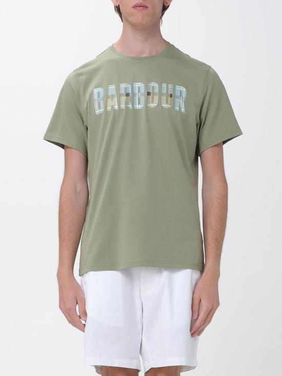 26SS 바버 반팔 티셔츠 MTS1275 GN34 Green