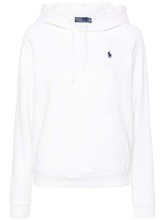 26SS 폴로 랄프로렌 포니로고 후드 티셔츠 211943007001 WHITE White