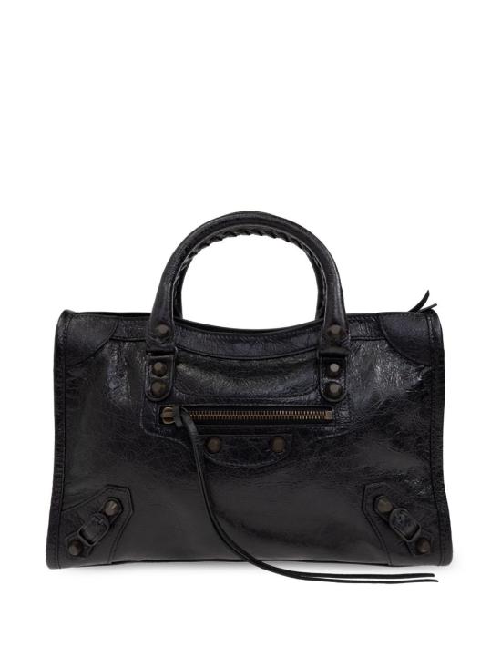 26SS 발렌시아가 르 시티 스몰 백 볼케닉 락 811442 2ABEK1000 Black - BALENCIAGA