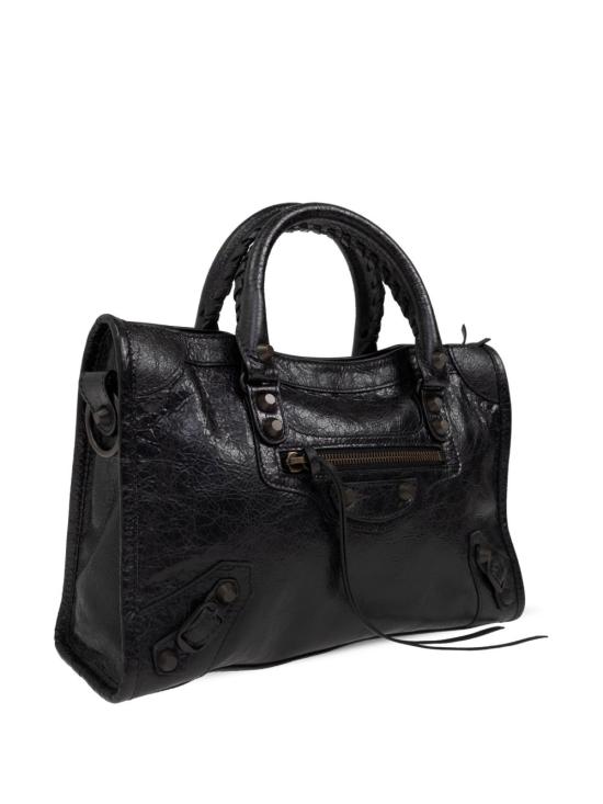 26SS 발렌시아가 르 시티 스몰 백 볼케닉 락 811442 2ABEK1000 Black - BALENCIAGA