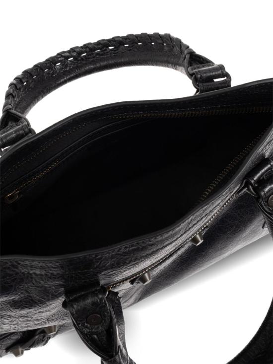 26SS 발렌시아가 르 시티 스몰 백 볼케닉 락 811442 2ABEK1000 Black - BALENCIAGA