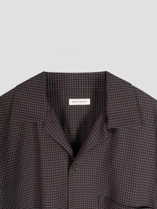 26SS 캡틴 선샤인 긴팔 셔츠 KS26SSH01 BROWN PLAID - KAPTAIN SUNSHINE