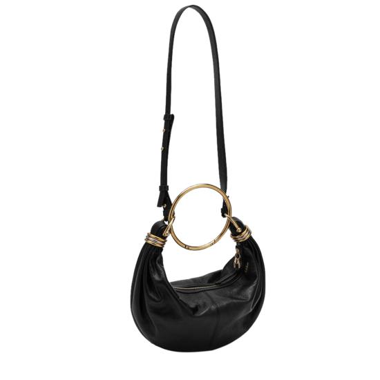25FW 끌로에 토트백 CHC24AS611N72 001 BLACK - CHLOE