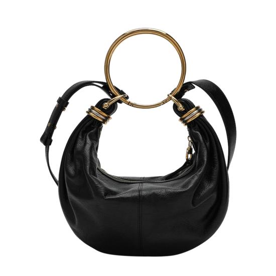 25FW 끌로에 토트백 CHC24AS611N72 001 BLACK - CHLOE