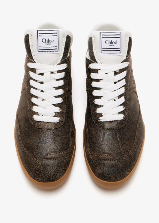 25FW 끌로에 스니커즈 CH25W07ITQ 23O OAK BROWN - CHLOE