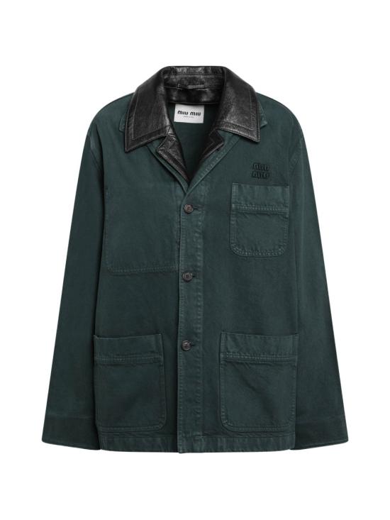 26SS 미우미우 자켓 MH205319R2 S OOOF0422 Green