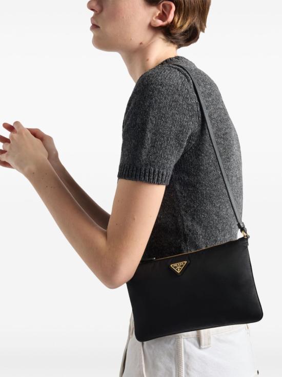 26SS 프라다 리나일론 미니 핸드백 1NE5452C05 F0002 Black - PRADA