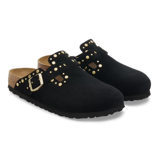 26SS 버켄스탁 뮬/슬리퍼 BOSTON RIVET 1030491 BLACK Black