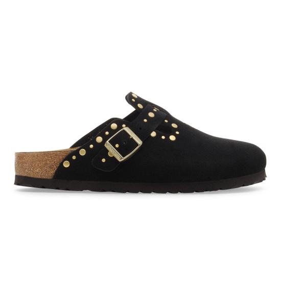 26SS 버켄스탁 뮬/슬리퍼 BOSTON RIVET 1030491 BLACK Black - BIRKENSTOCK