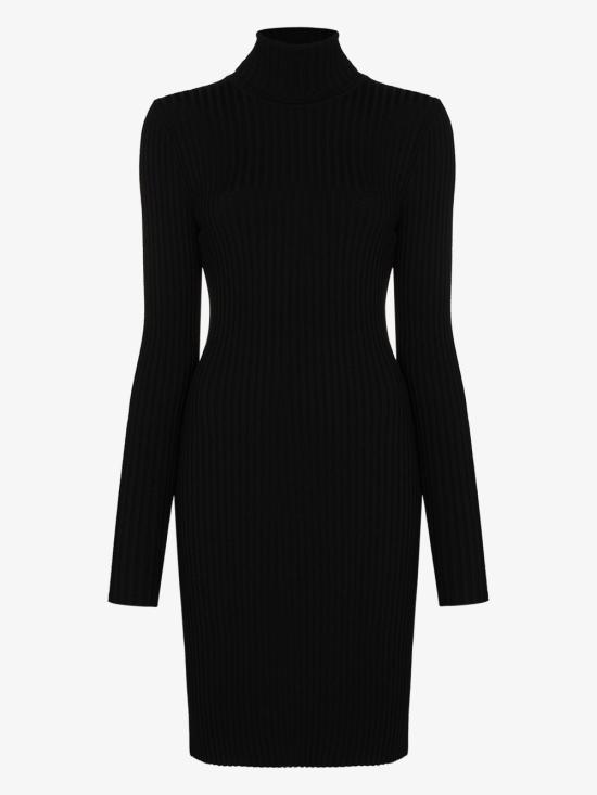 26FW 월포드 미디 원피스 52770 8598 BLACK - WOLFORD