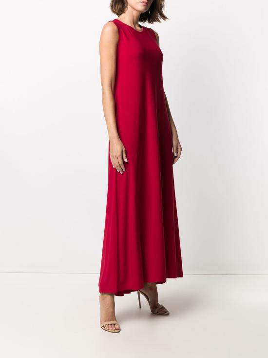 26SS 노마카말리 롱 원피스 KK4203PL015 004 RED - NORMA KAMALI