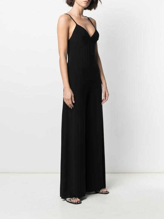 26SS 노마카말리 점프수트 KK426JPL162 001 BLACK - NORMA KAMALI