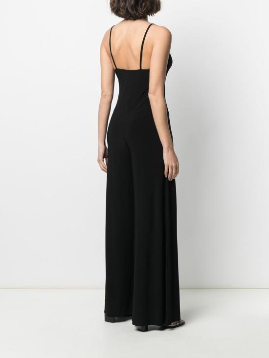 26SS 노마카말리 점프수트 KK426JPL162 001 BLACK - NORMA KAMALI