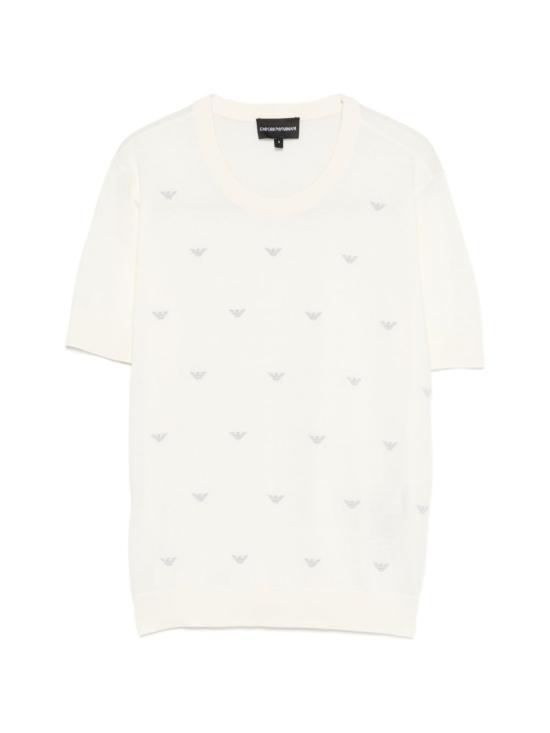 26SS 엠포리오 아르마니 반팔 티셔츠 EW004398 AF15106U1058 BEIGE