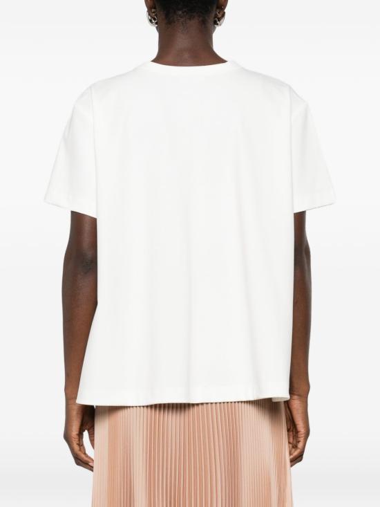 26SS 파비아나 필리피 반팔 티셔츠 JED266F155 L7720142 WHITE - FABIANA FILIPPI