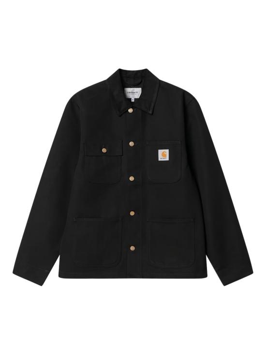 26FW 칼하트 WIP 디어본 캔버스 미시건 초어 코트 I031519 00E02 Black