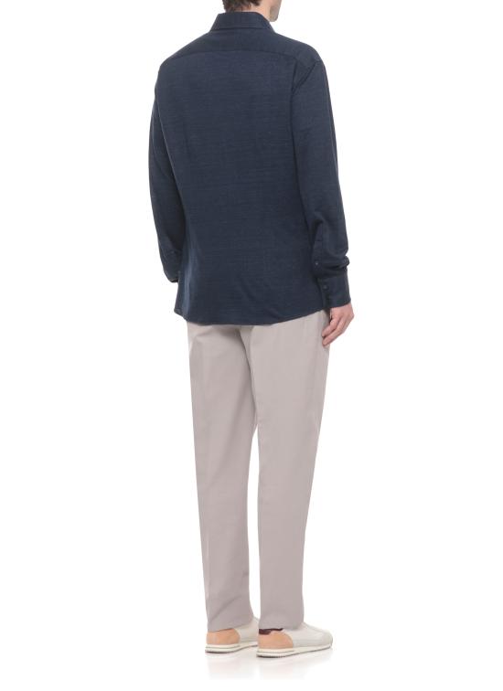 26SS 브루넬로 쿠치넬리 멜란지 저지 셔츠 MR8276686 C006 - BRUNELLO CUCINELLI