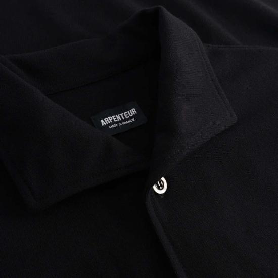  아펜쳐 반팔 셔츠 Arpenteur 코랄 와이드 칼라 레이첼 메쉬 셔츠 - ARPENTEUR