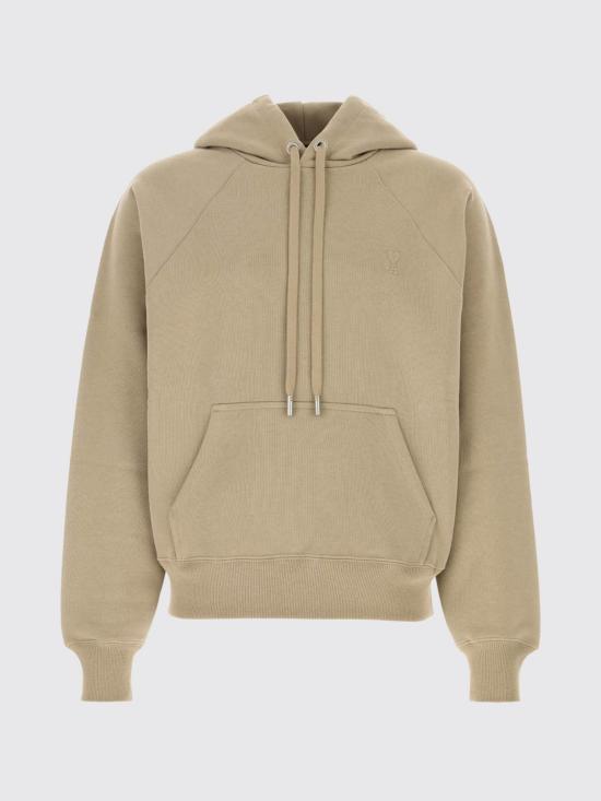 26SS 아미 코튼 드 하트 후드 USW758 747A036 BEIGE - AMI