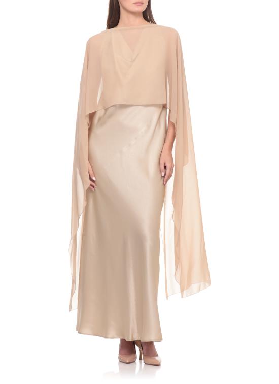 26SS 안토넬리 피렌체 케이프 HERVE L0729Q105 Beige - ANTONELLI FIRENZE