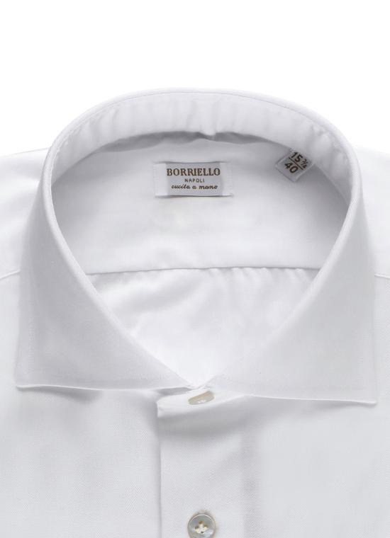 26SS 보리엘로 긴팔 셔츠 21003 1 MARECHIARO Bianco - BORRIELLO