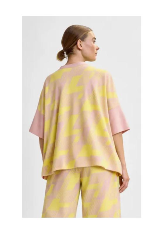  에센셜앤트워프 스웨터 Essentiel Antwerp Jotaly 자카드 니트 풀오버 - ESSENTIEL ANTWERP