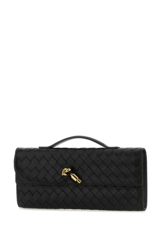 26FW 보테가베네타 안디아모 클러치 741511VCPP3 1019 Black - BOTTEGA VENETA