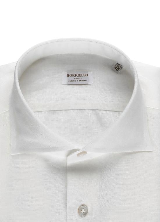 26SS 보리엘로 긴팔 셔츠 22019 1 MARECHIARO Bianco - BORRIELLO