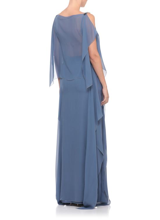 26SS 랑방 롱 원피스 RWDR0008 6259P26262 Blu - LANVIN