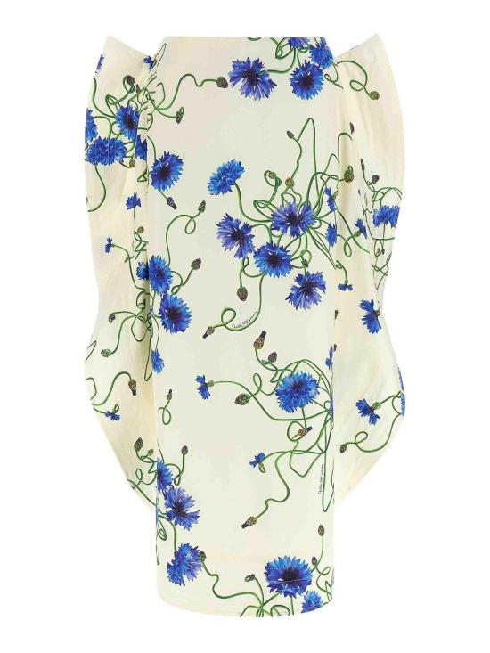 26SS 스텔라 맥카트니 롱 스커트 6301803HS3674320 Blue