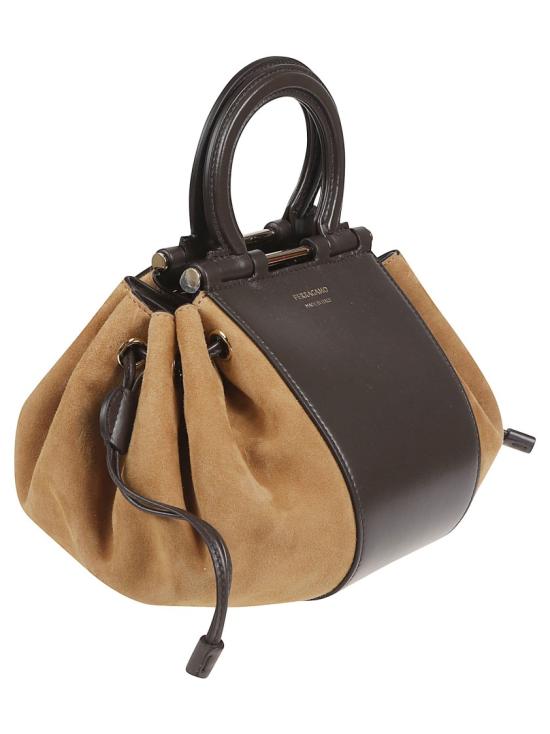 26SS 살바토레 페라가모 토트백 792889 006 Brown - SALVATORE FERRAGAMO