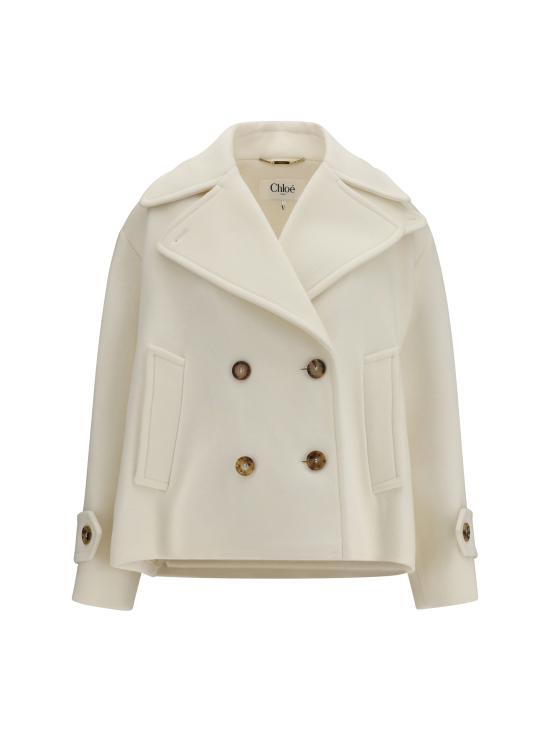 26FW 끌로에 코트 CH25AMA96952 112 WHITE