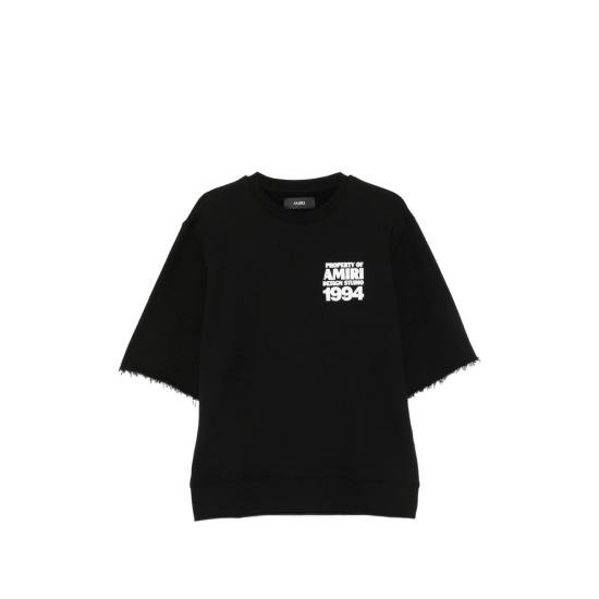 26FW 아미리 반팔 티셔츠 AMTOJR1195 BLACK