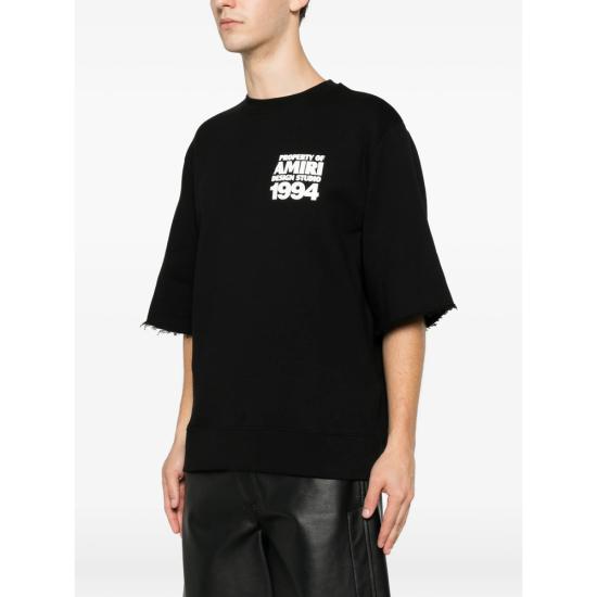 26FW 아미리 반팔 티셔츠 AMTOJR1195 BLACK - AMIRI