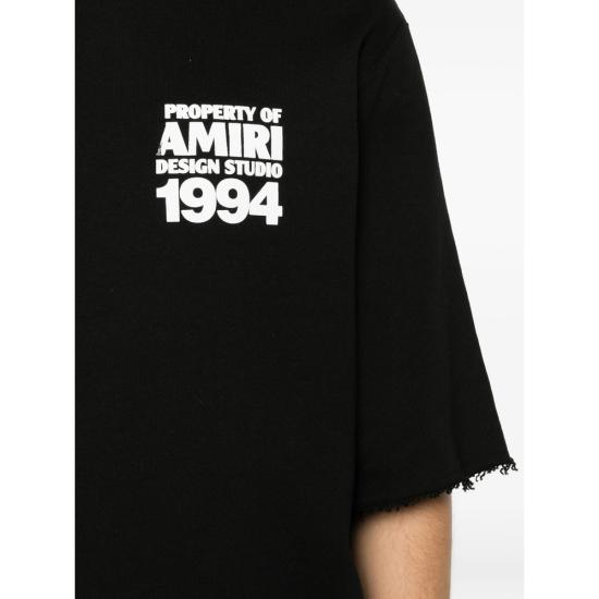 26FW 아미리 반팔 티셔츠 AMTOJR1195 BLACK - AMIRI