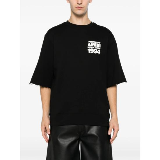 26FW 아미리 반팔 티셔츠 AMTOJR1195 BLACK - AMIRI