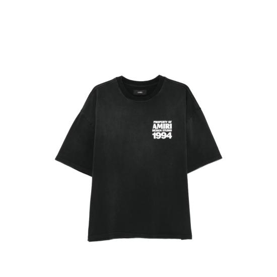 26FW 아미리 반팔 티셔츠 AMTOJR1160 BLACK