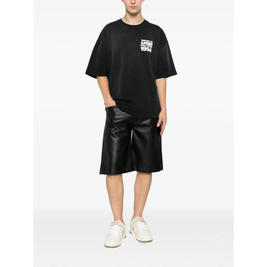 26FW 아미리 반팔 티셔츠 AMTOJR1160 BLACK - AMIRI