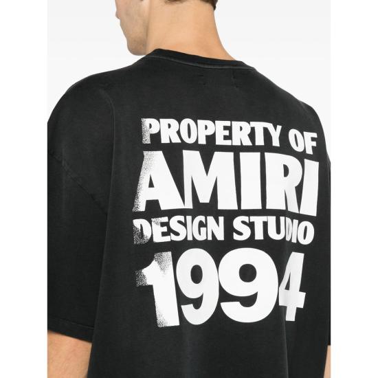 26FW 아미리 반팔 티셔츠 AMTOJR1160 BLACK - AMIRI