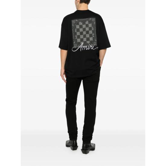 26FW 아미리 반팔 티셔츠 AMTOJR1172 001 BLACK - AMIRI