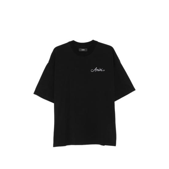 26FW 아미리 반팔 티셔츠 AMTOJR1172 001 BLACK